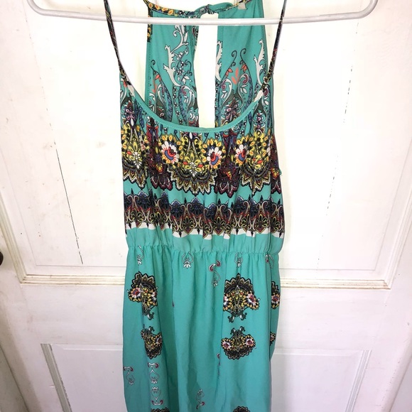 Multi colored maxi dress - Picture 1 of 4